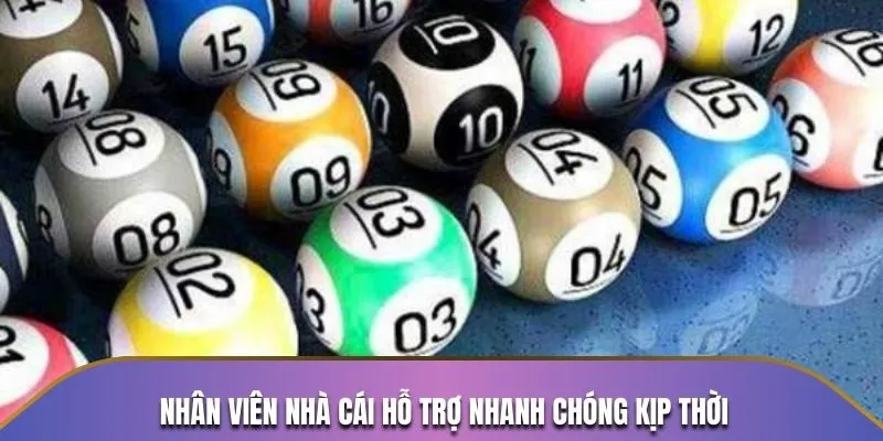 Nhân viên nhà cái hỗ trợ nhanh chóng kịp thời