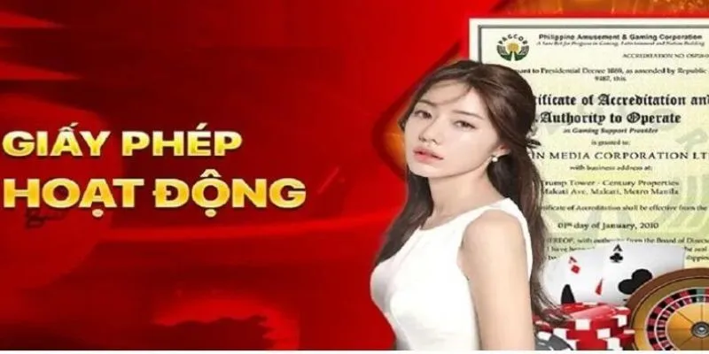 Giấy cấp phép hoạt động của PACOR 