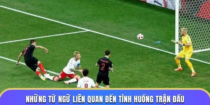 Những từ ngữ liên quan đến tình huống trận đấu